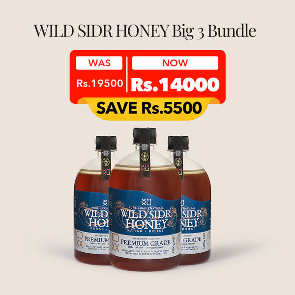 Wild SIDR Honey Big 3 (1300g x 3)