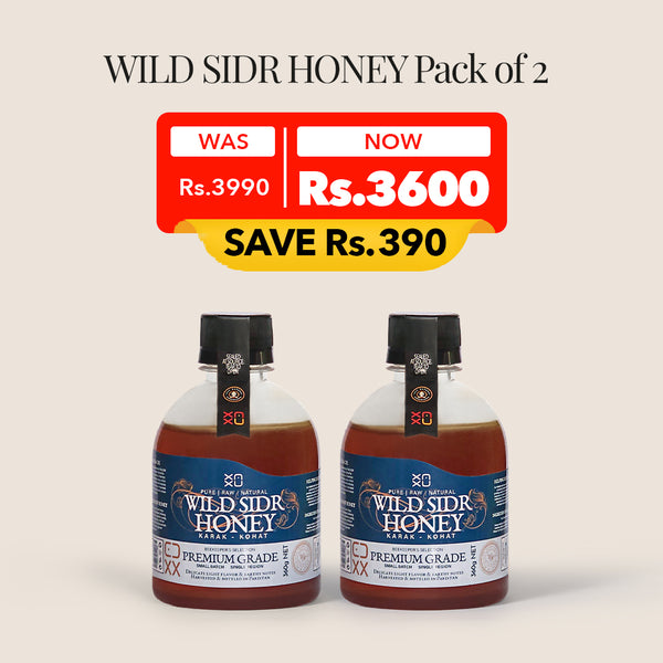 Wild SIDR Honey Pack of 2 (360g x 2)